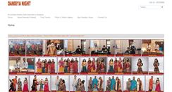 Desktop Screenshot of dandiyanight.com